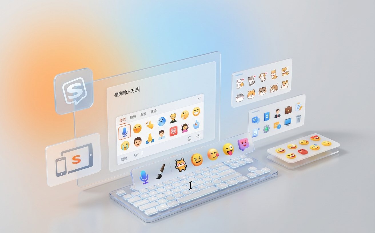 搜狗输入法安装完成后的功能界面